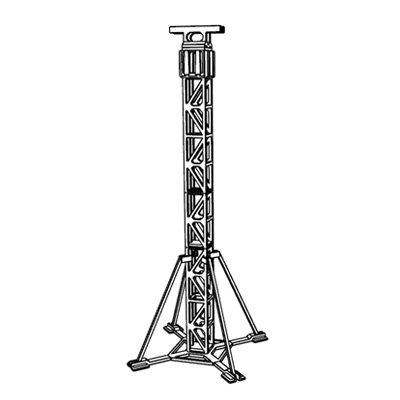 Truss corner column (220*220*600cm)